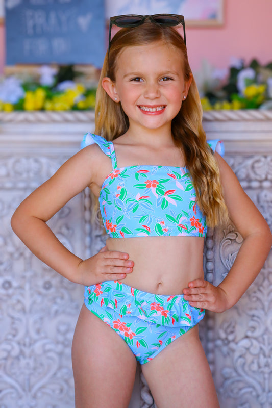 Kids Tiki Tropic Two Peice