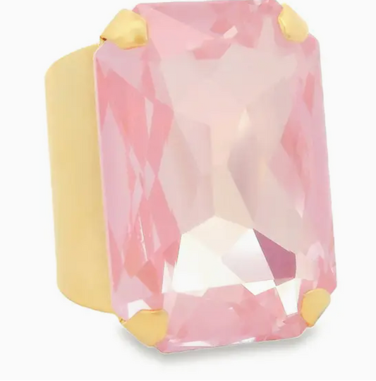 TOVA-Mini Soleil Ring In Ultra Petal Pink Moon