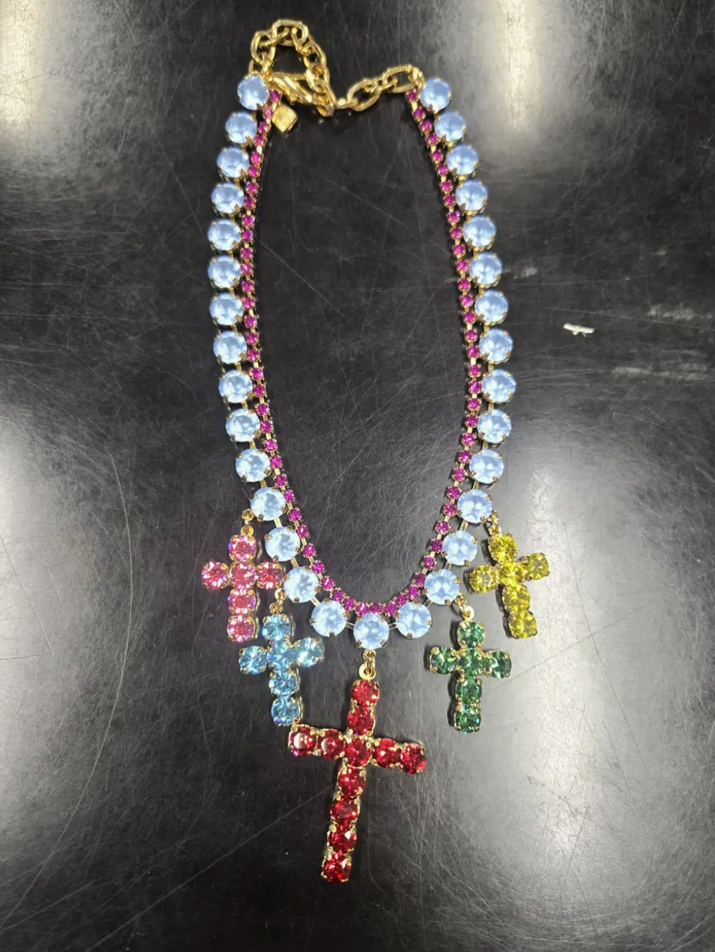 TOVA-Cassidy Necklace Watermellon