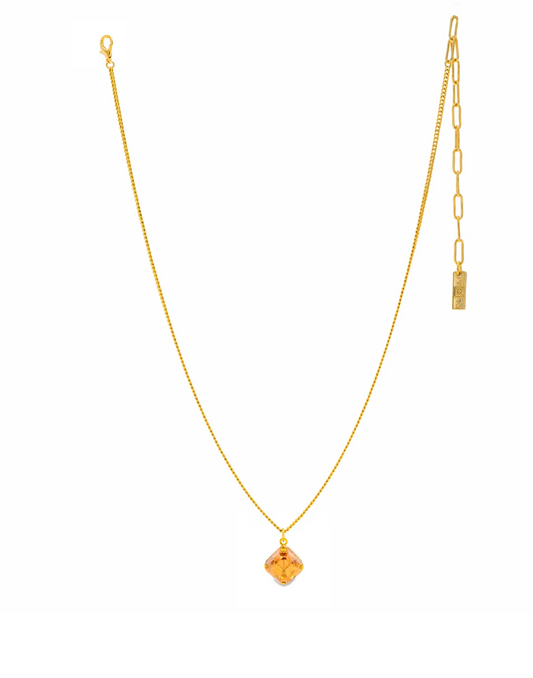 TOVA- Nikki Necklace Caramel