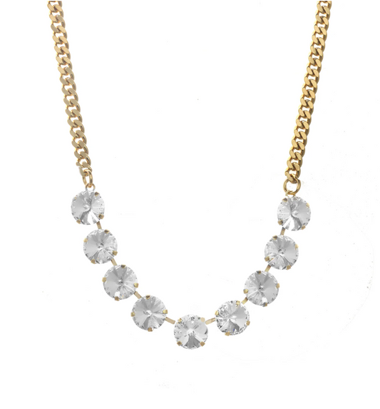 TOVA- Mini Sofia Clear Necklace