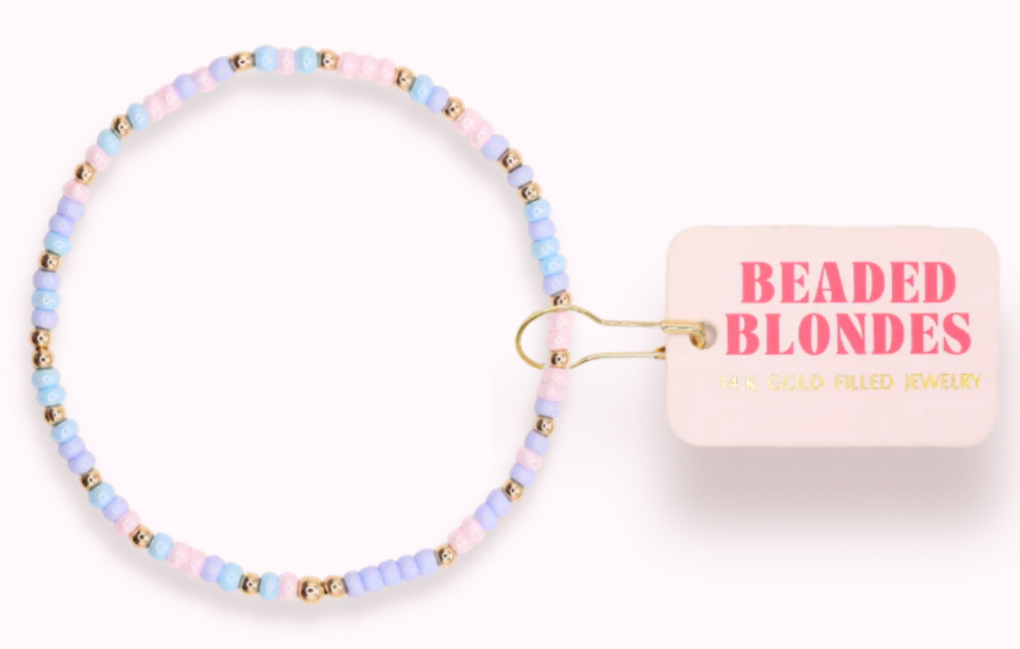 Beaded Blondes Waterfall Sprinkle Bracelet