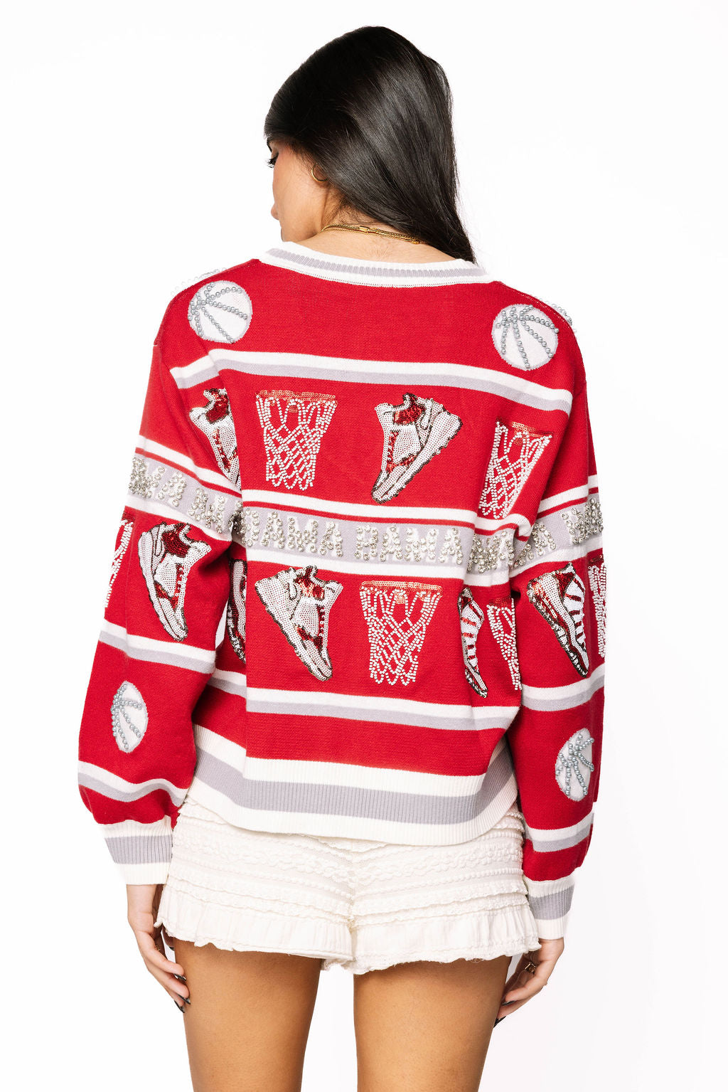 QOS Bama Basketball Cardigan