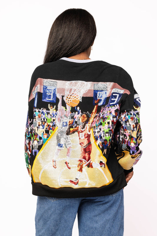 QOS Basketball Court Sweatshirt