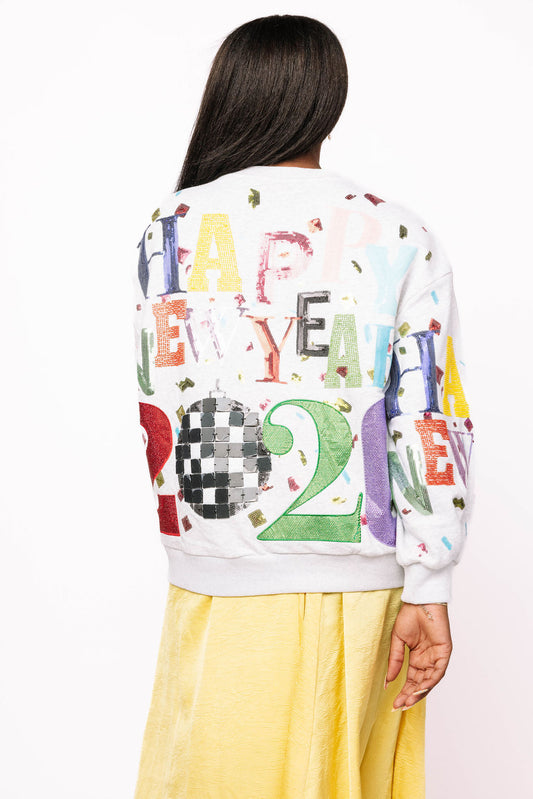 QOS Happy New Year Sweatshirt