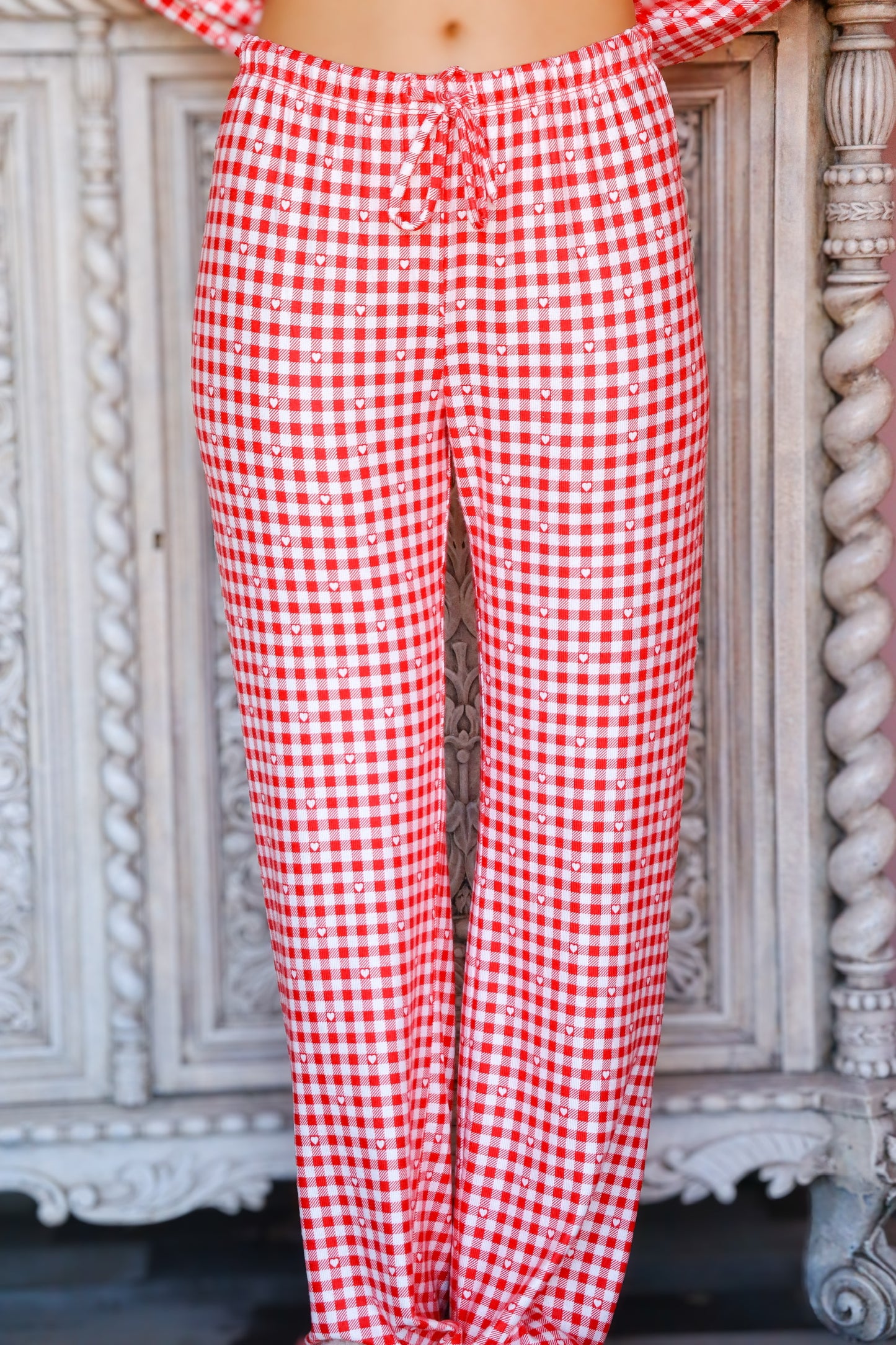 Bisous Gingham PJ's