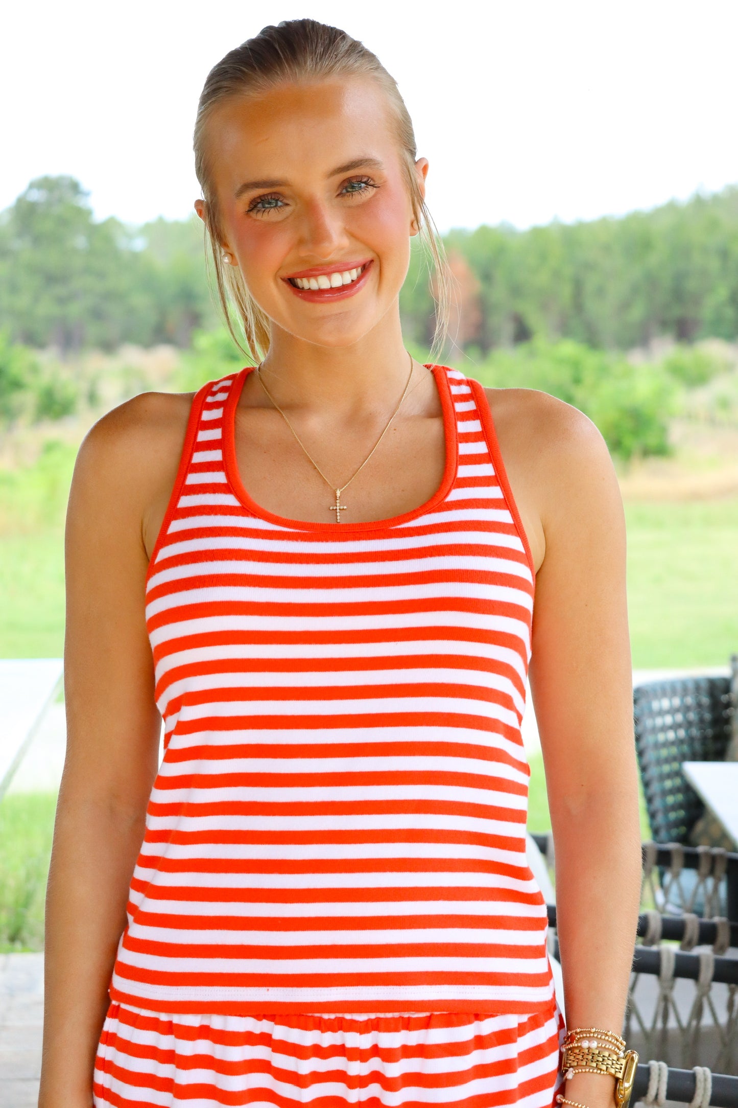 Luxe Stripe Tank