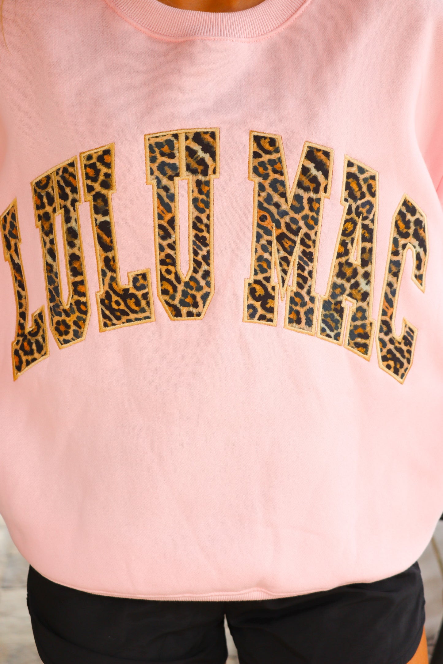 Lulu Mac- Leopard Sweatshirt
