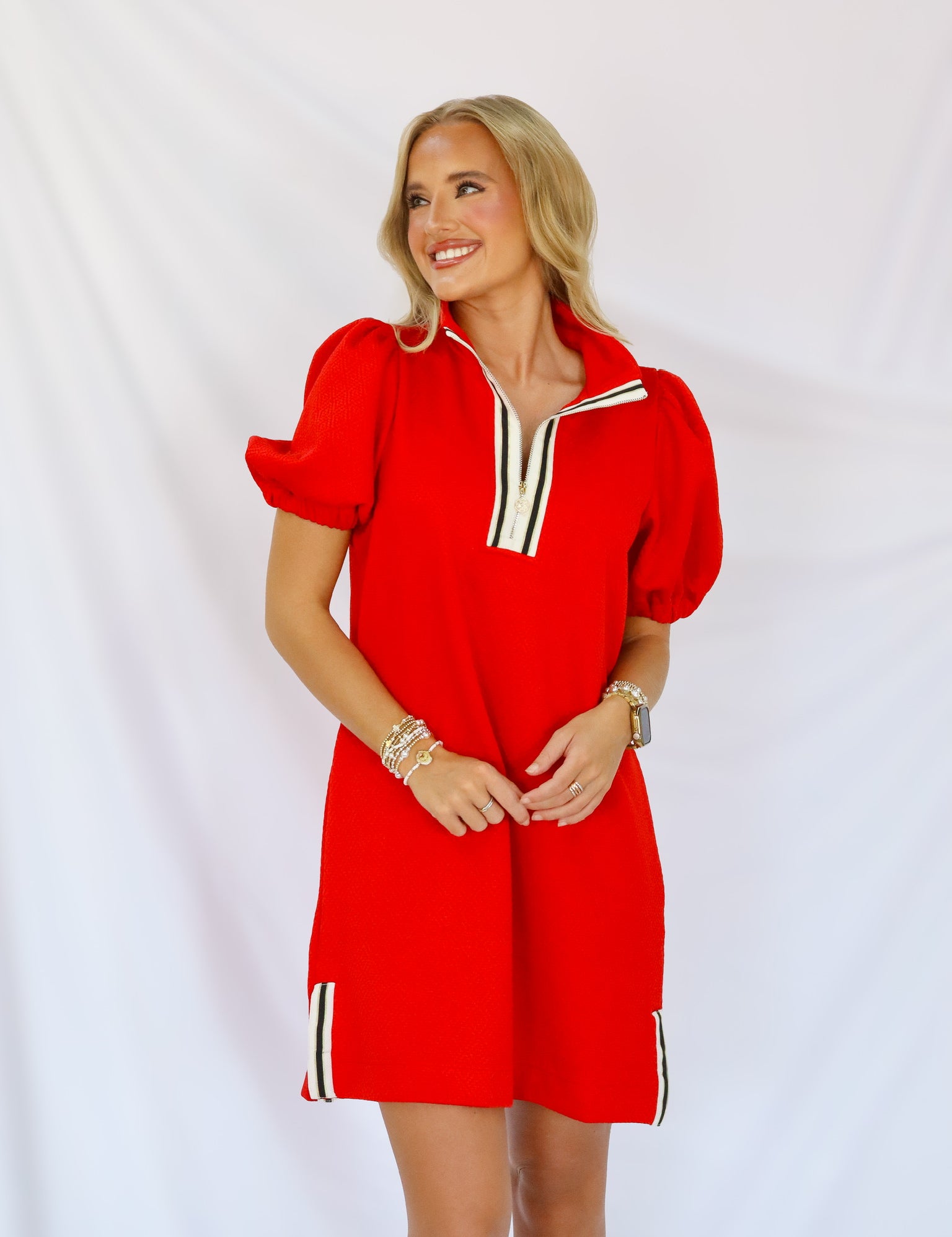 Andie Red/Black Dress