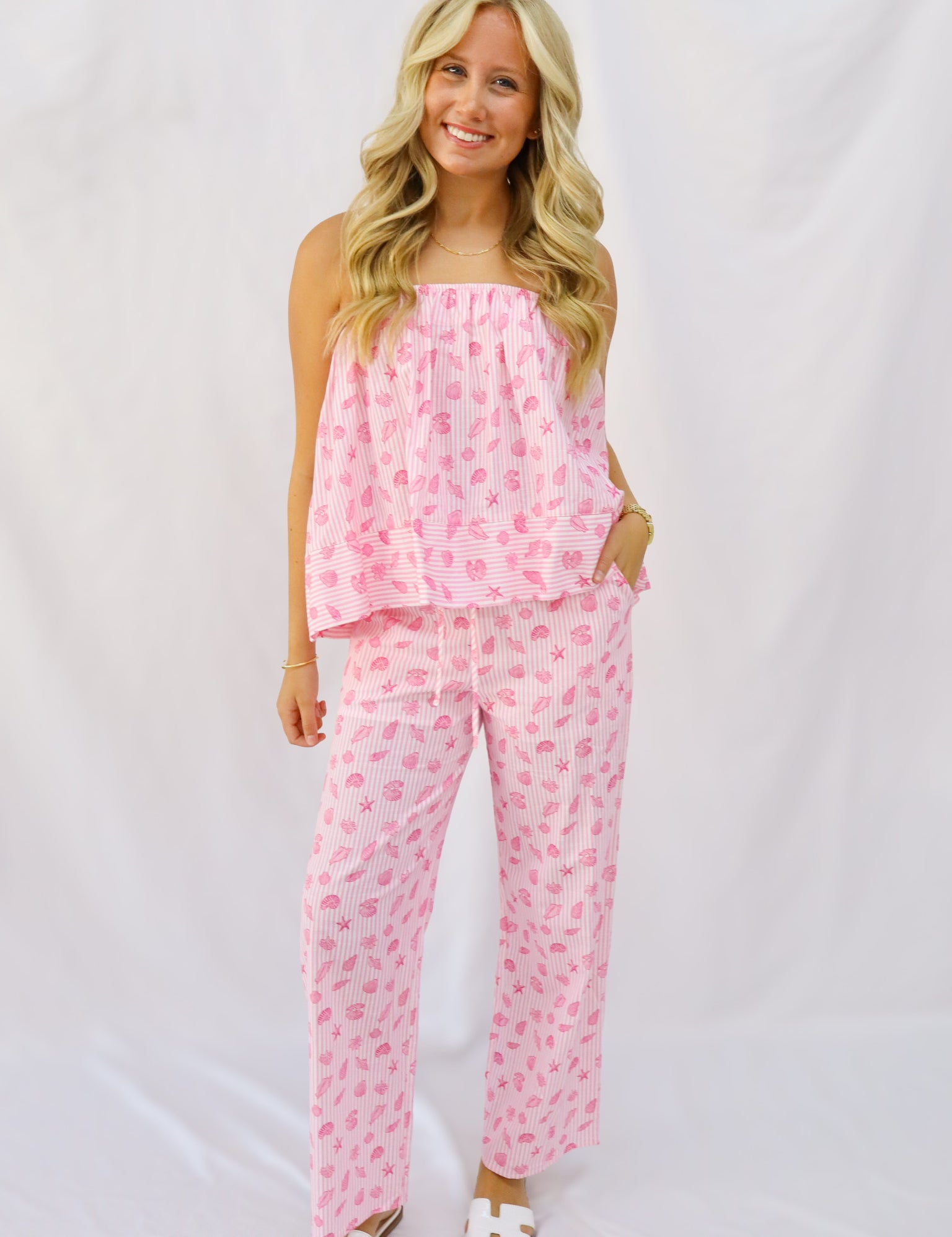 Seashell Printed Set