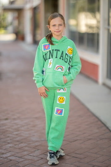 Kids Green Jogger