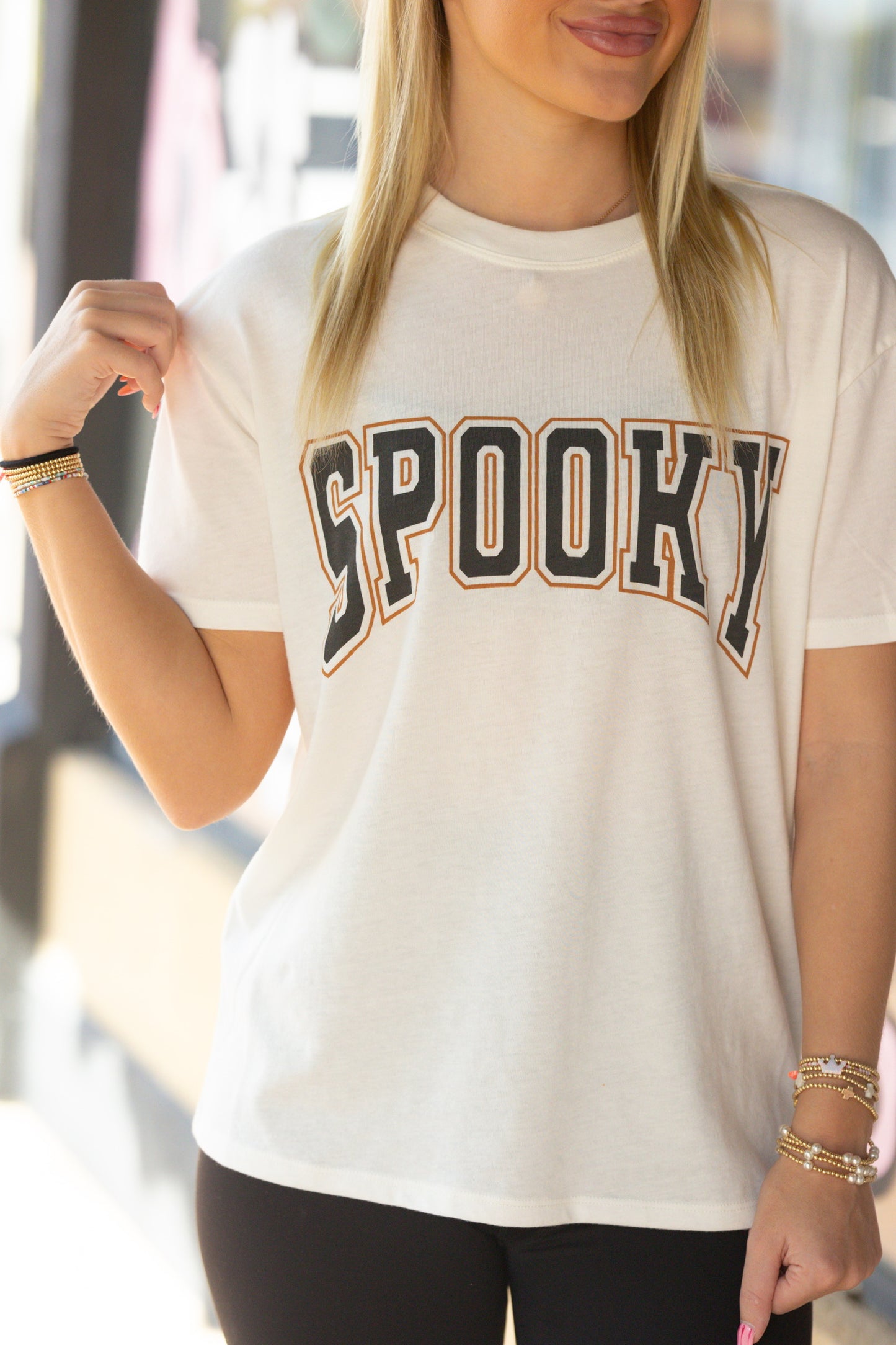 spooky tee