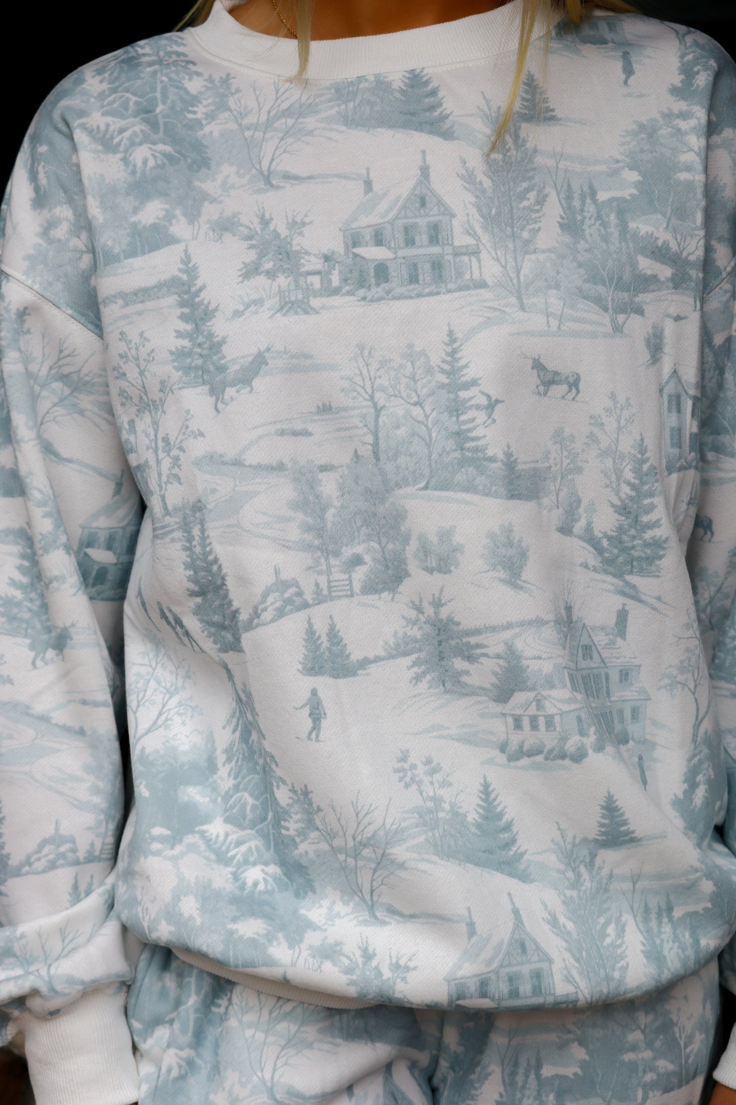 Dusty Blue Lodge Set