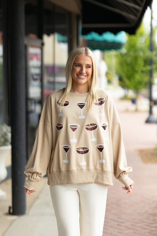 coffee martini sweatshirt