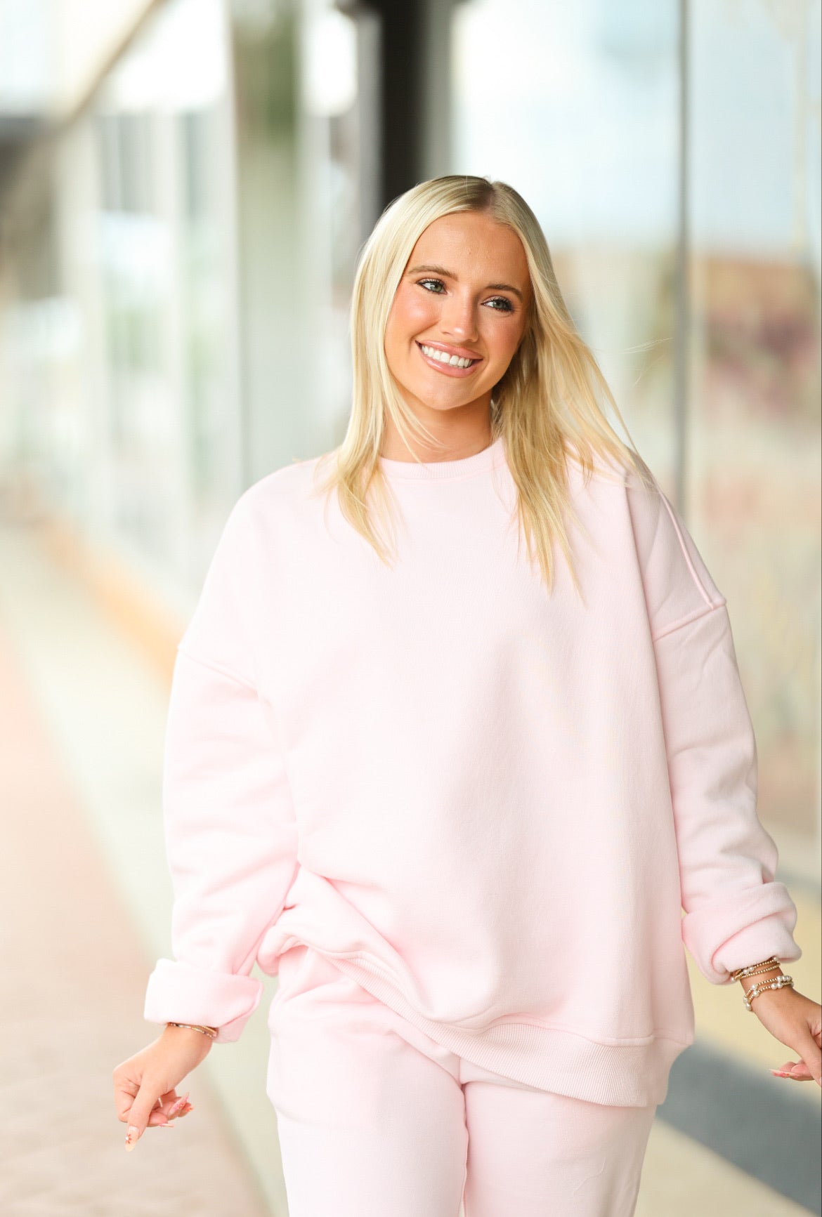 Baby Pink Sweatshirt