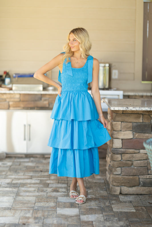 Capri Blue Dress
