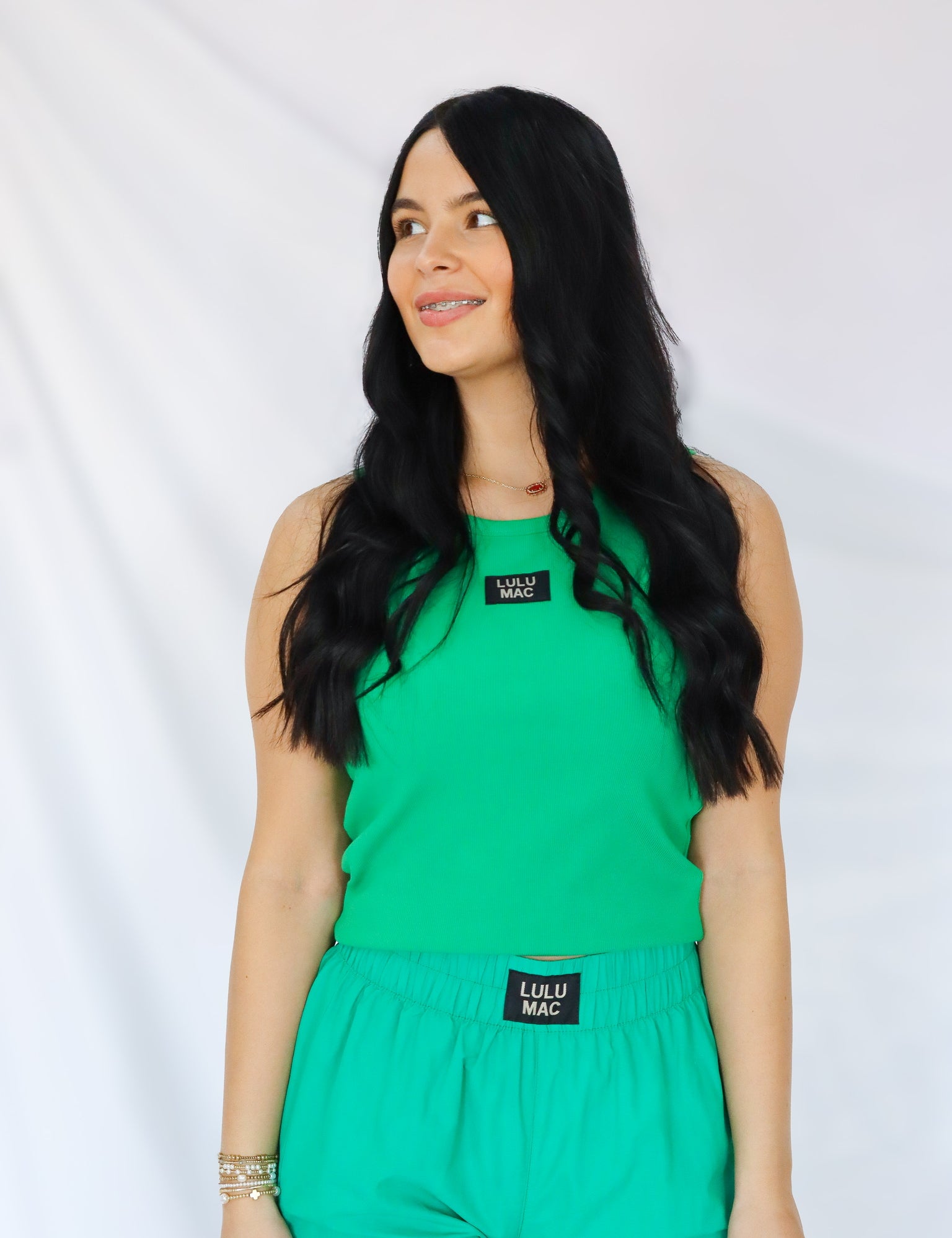 LULU MAC OG Tank Green