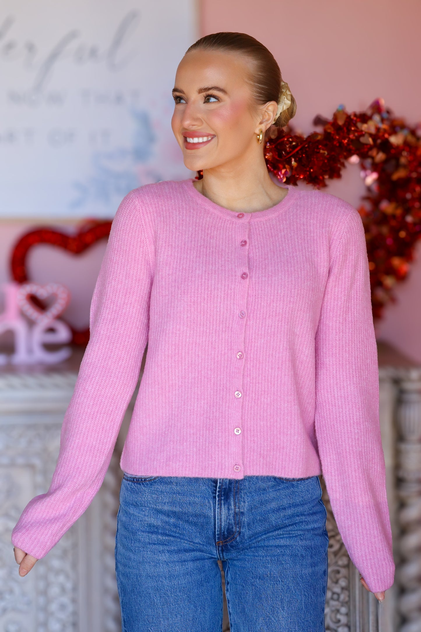 Pink Medina Cardigan