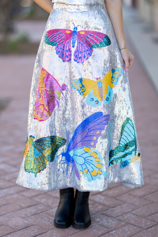 QOS butterfly skirt