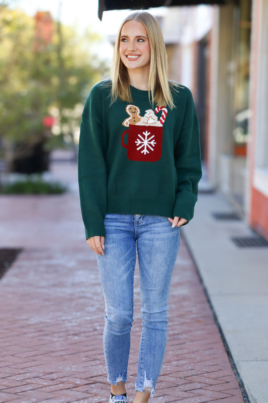 Cozy Gingerbread/Hot Cocoa Sweater