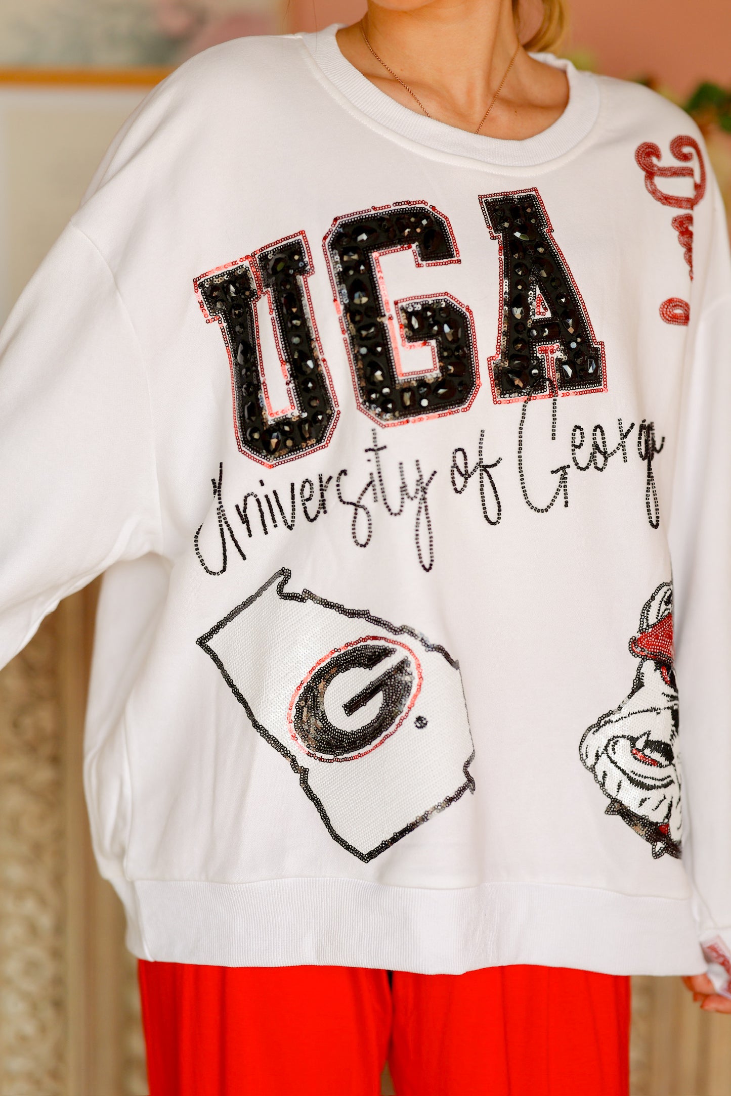 QOS UGA Bulldog Sweatshirt