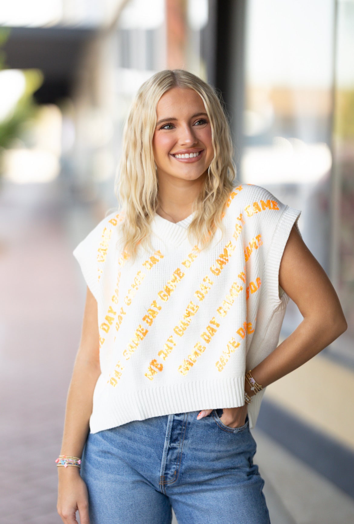 Orange Game Day Vest