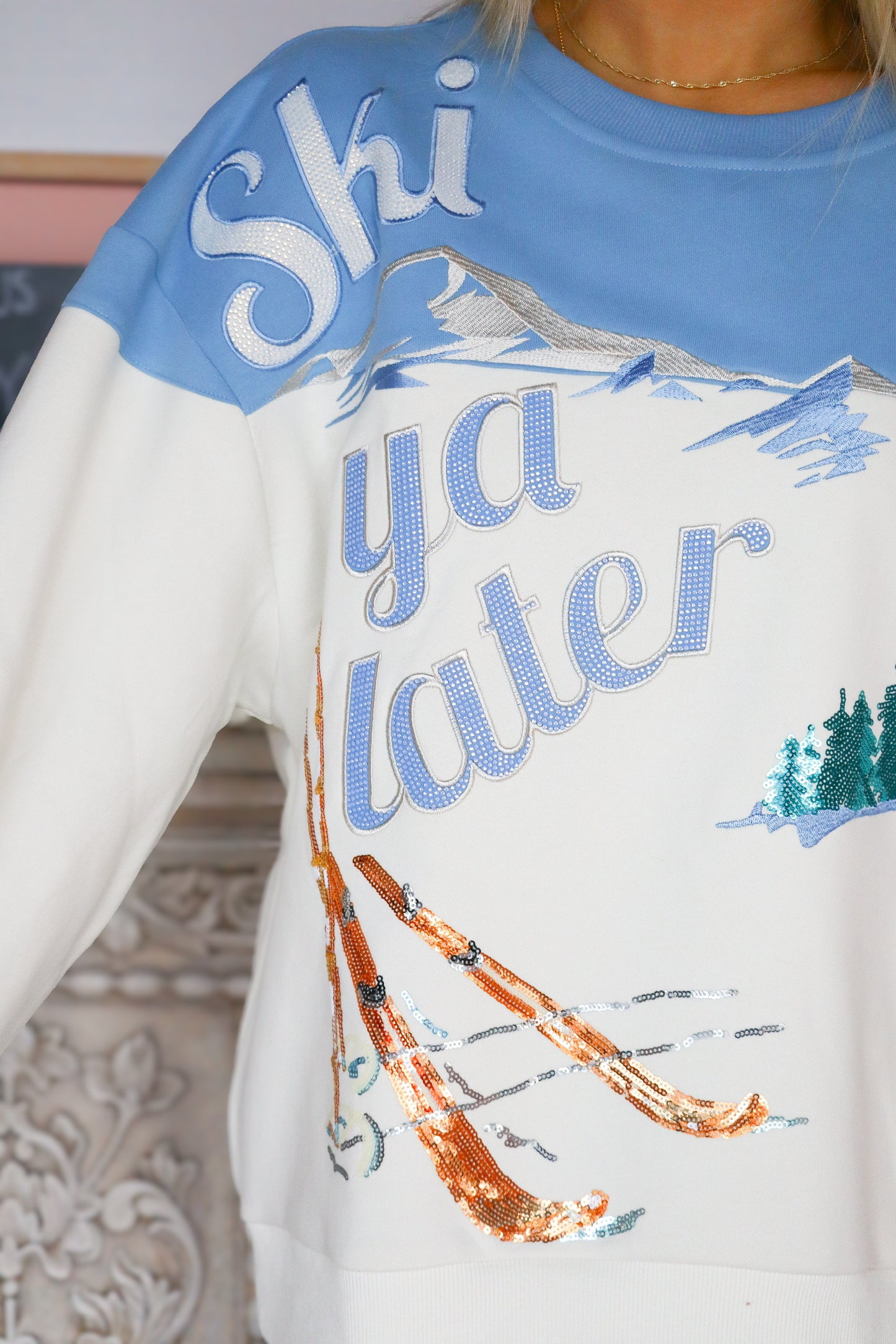QOS "Ski Ya Later" Sweatshirt