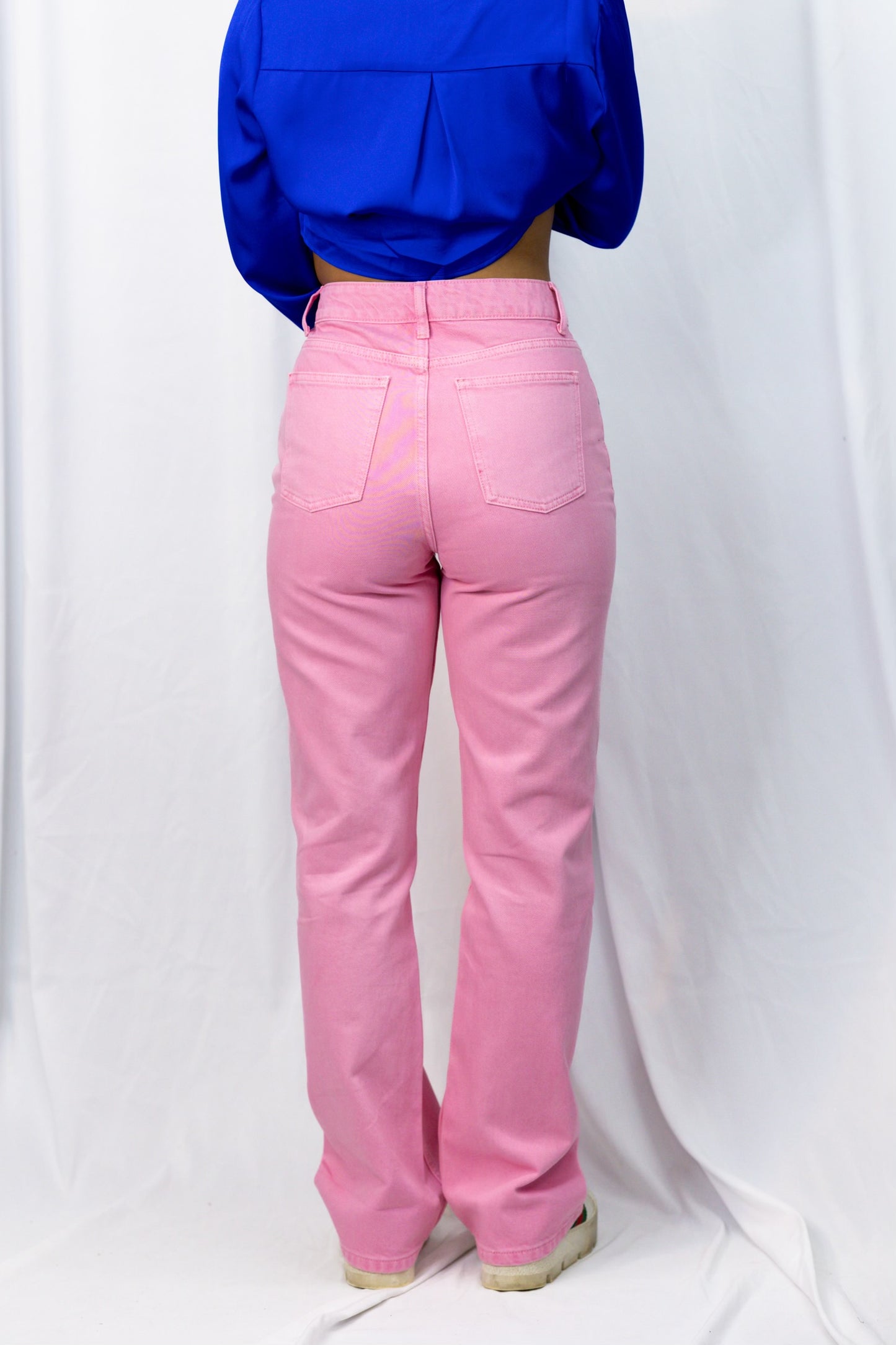 Pink Denim Jeans