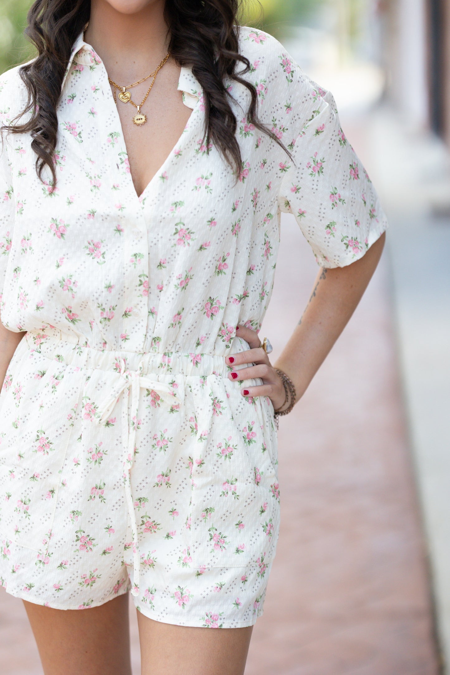 Floral Romper