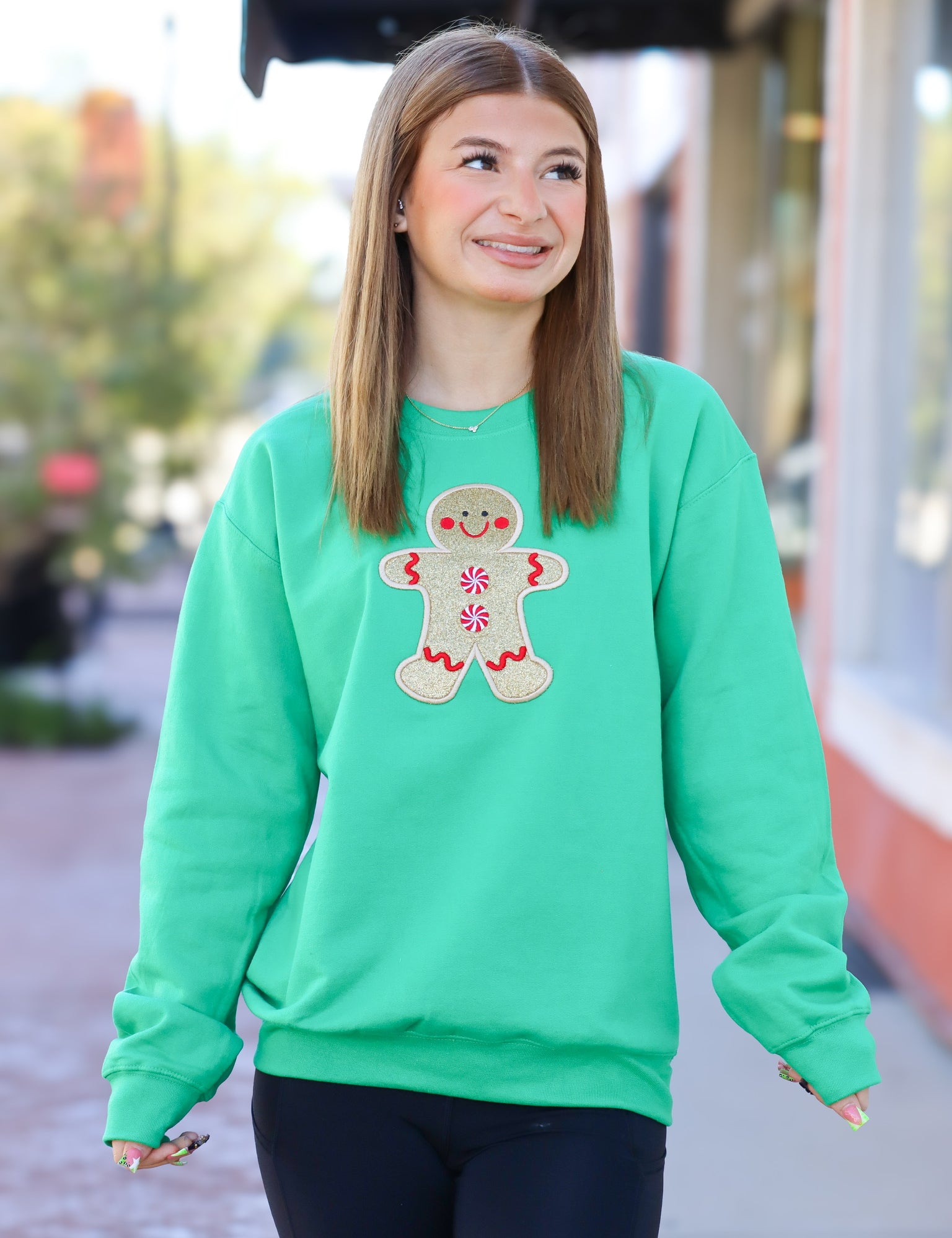 Cozy Gingerbread Sweatshirt