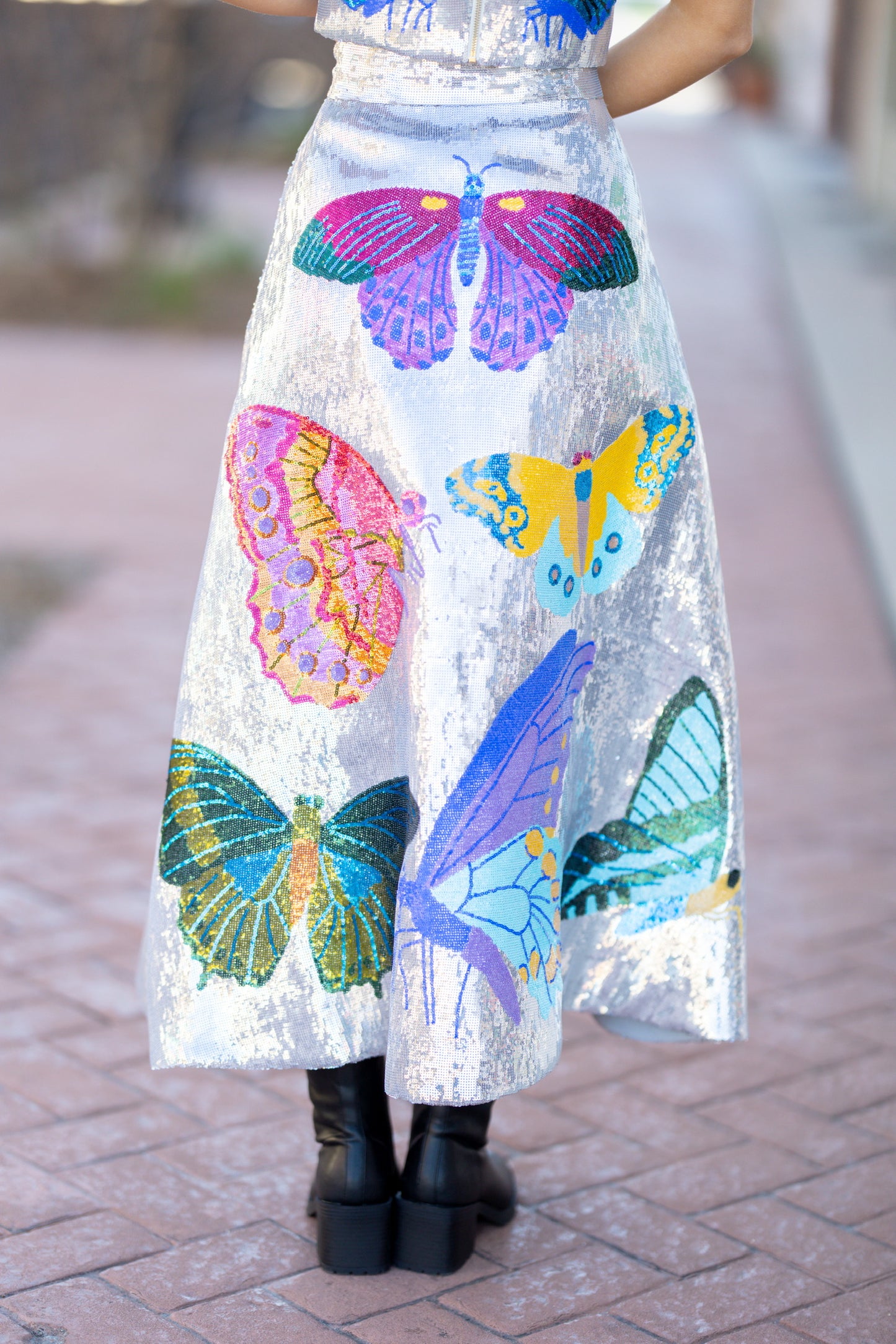 QOS butterfly skirt