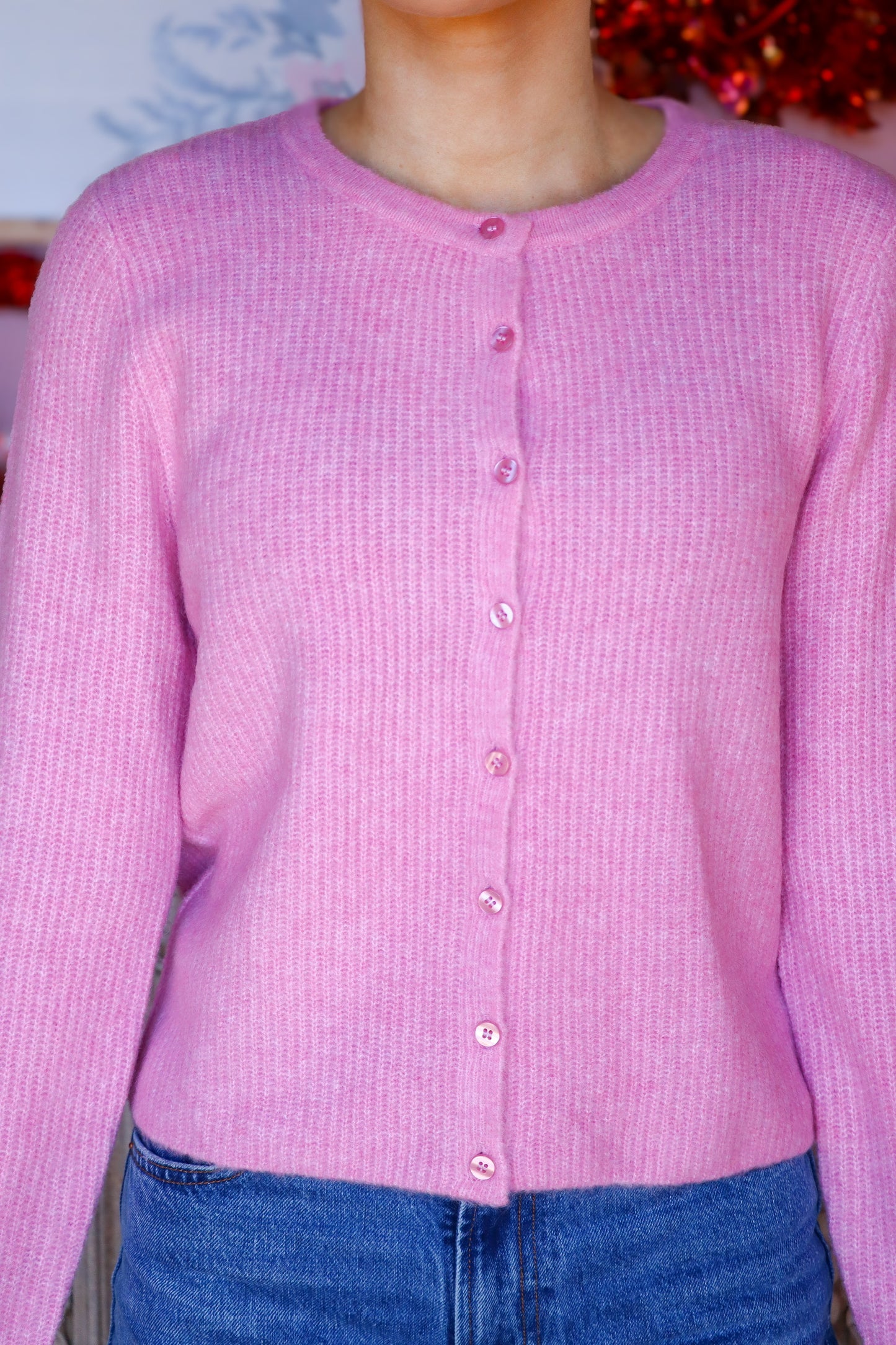Pink Medina Cardigan