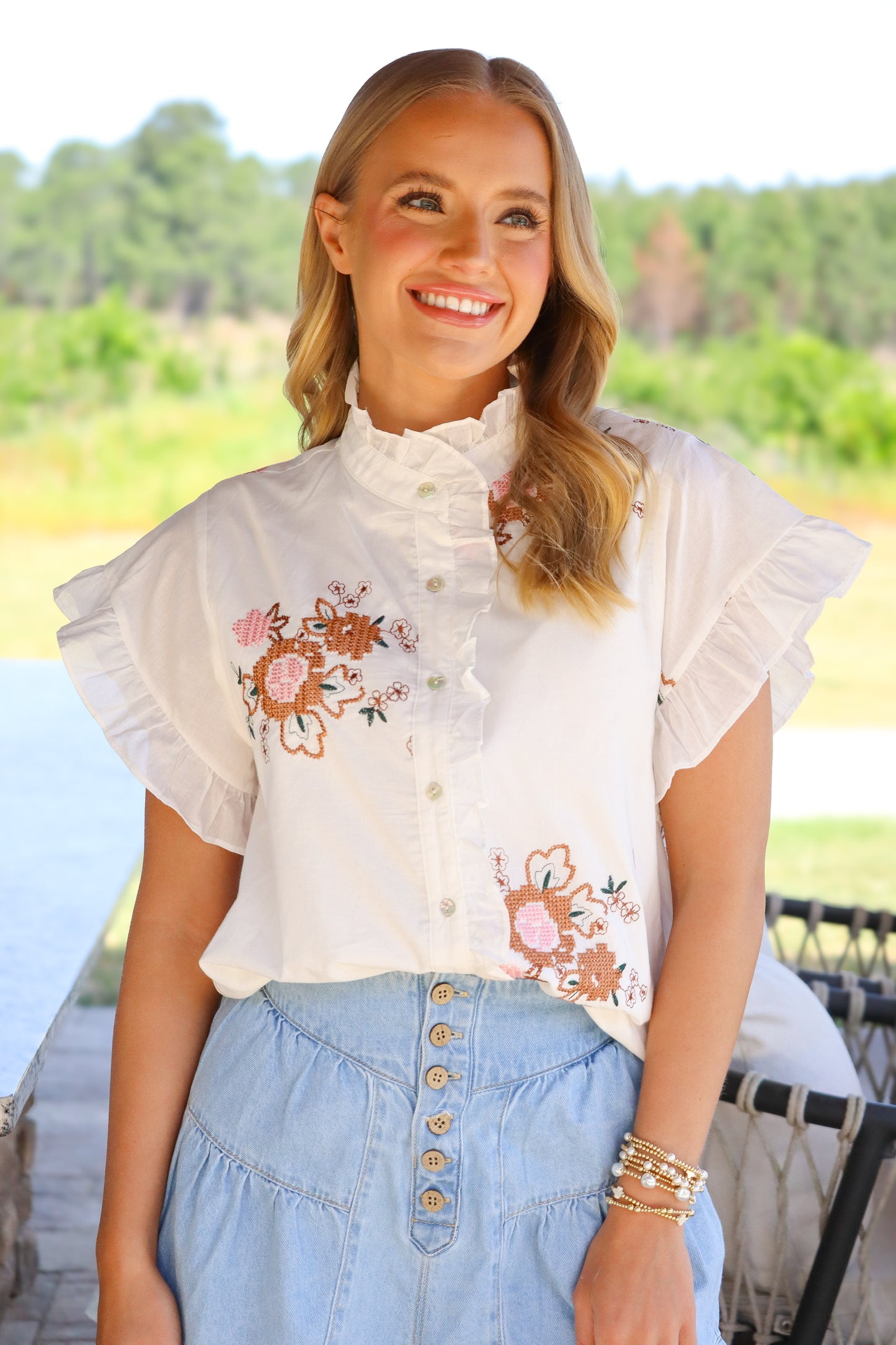 Off White Classy Top