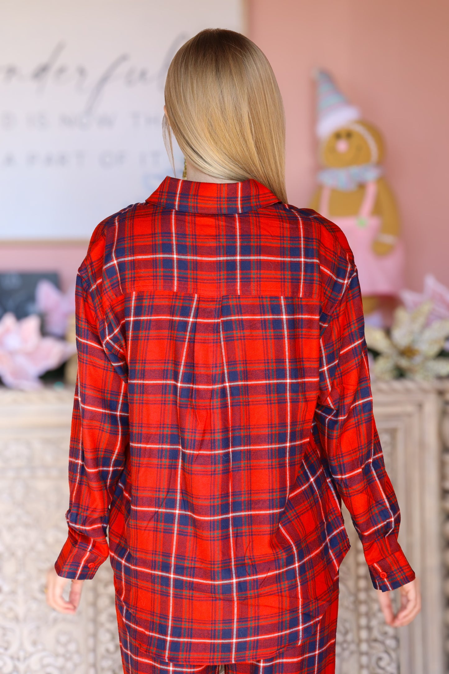 River Plaid Button Up