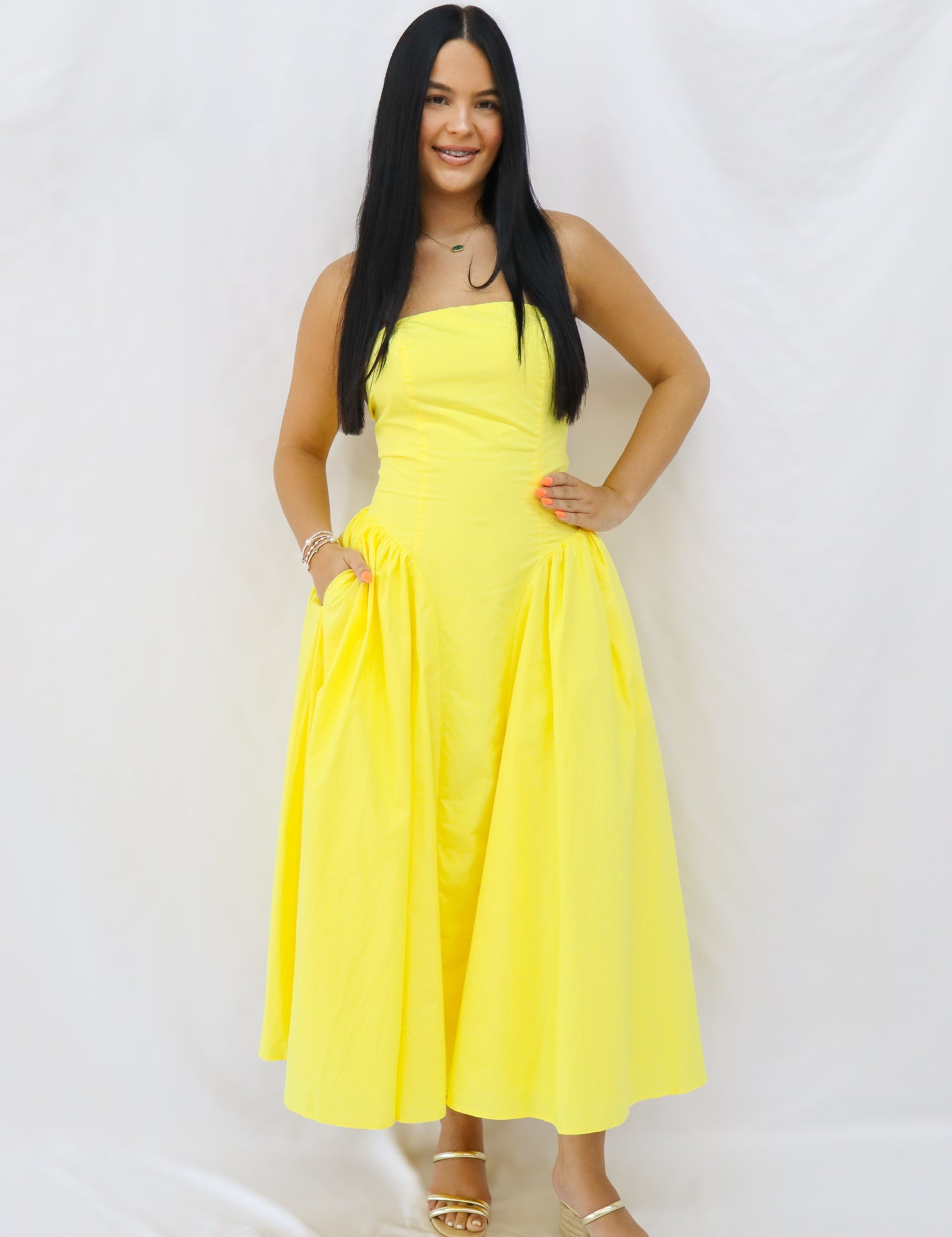 Yellow Maxi Dress