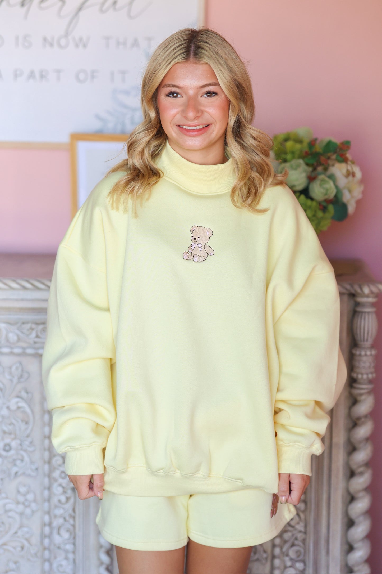 Happy Camper Bear Sweatshirt
