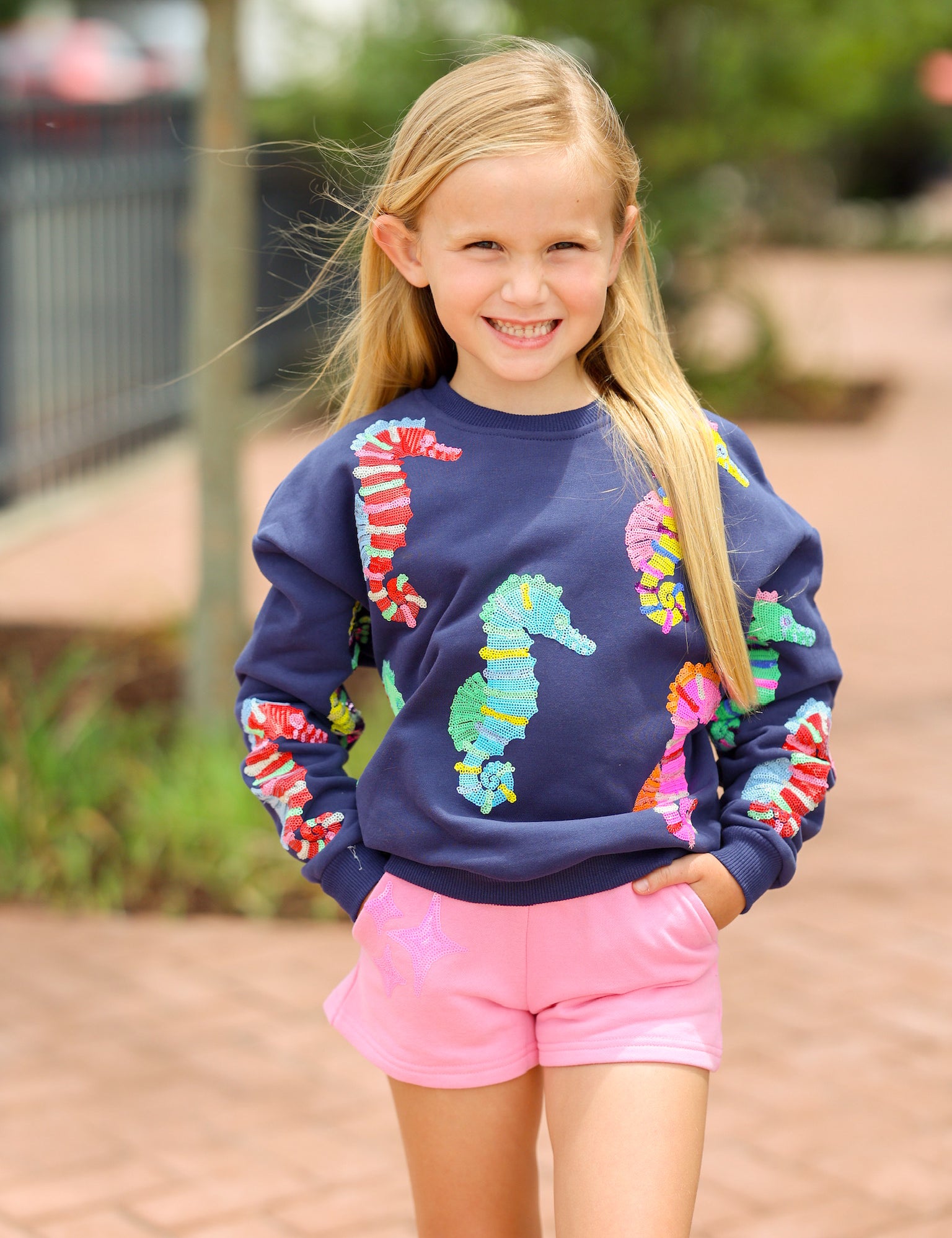 KIDS QOS Seahorse Sweatshirt
