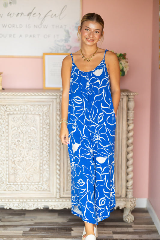 Cala Floral Flared Jumpsuit