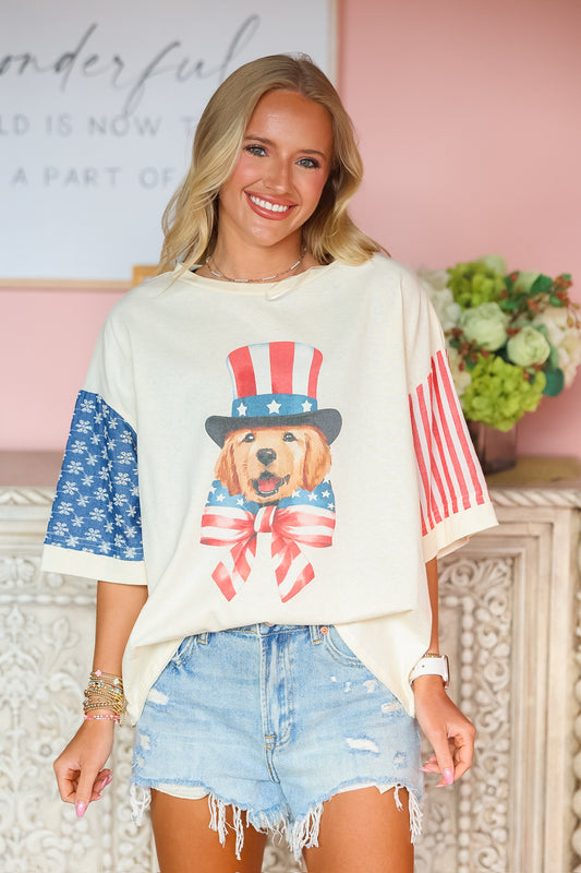 American Puppy Tee