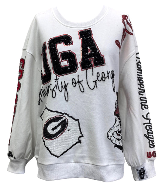 QOS UGA Bulldog Sweatshirt