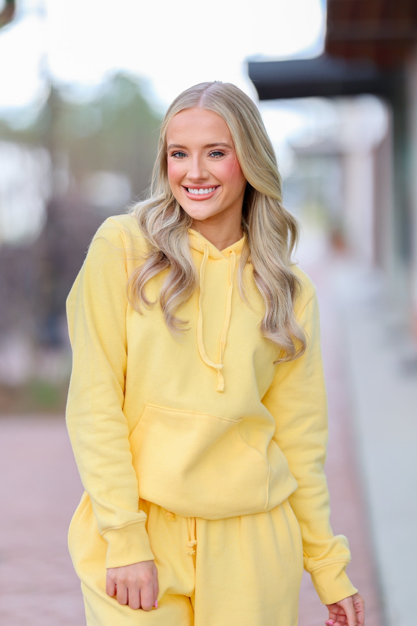 Butter Yellow Hoodie