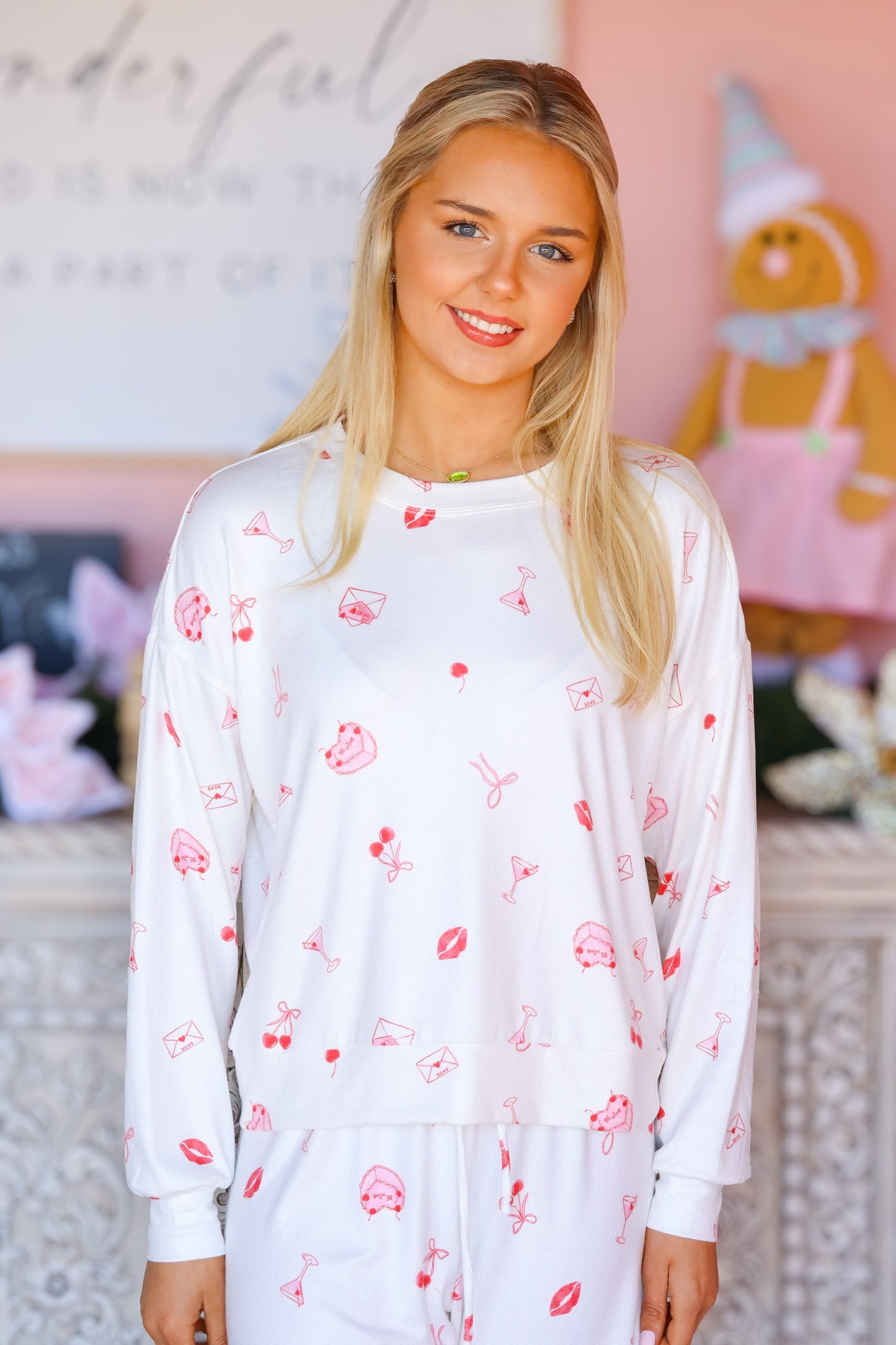 Mira Sweet Things Long Sleeve Top