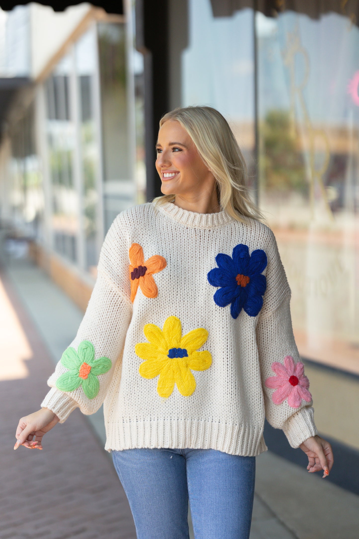 Flower power sweater