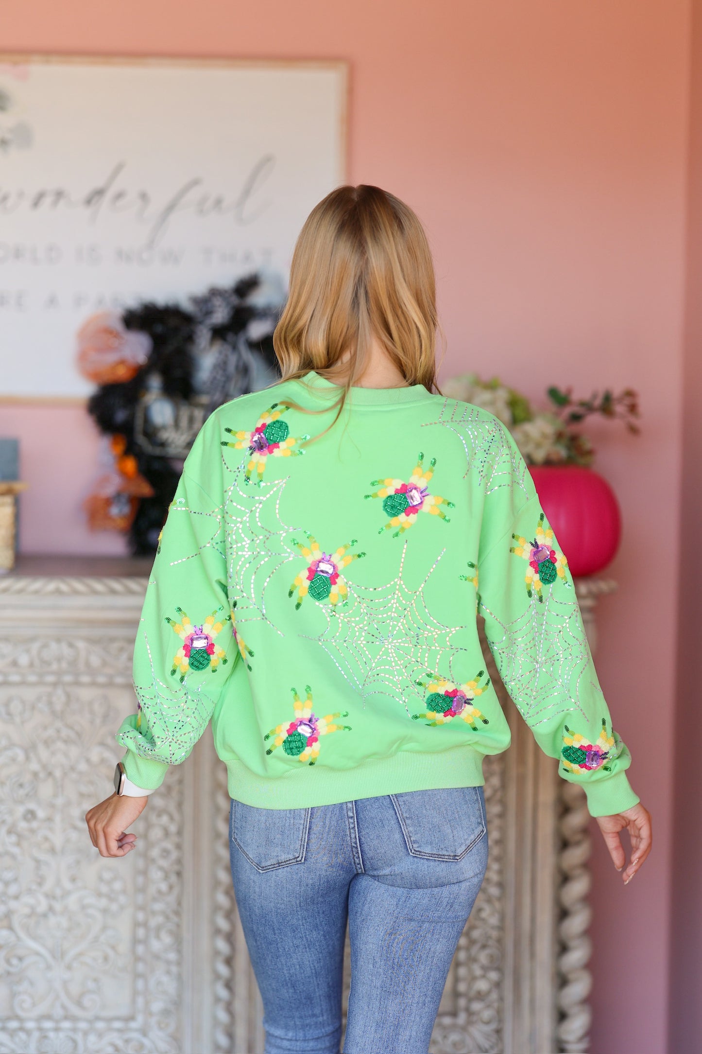 QOS Spider Web Sweatshirt
