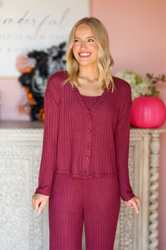 Mara Rib Cardigan