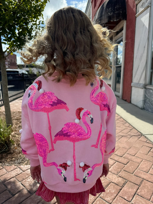 KIDS QOS Flamingo Sweatshirt