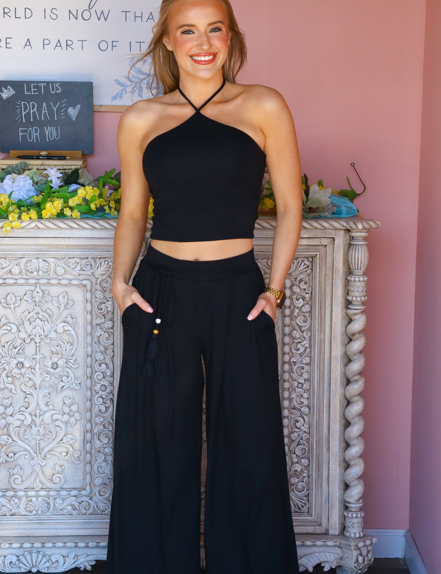 Lydia Halter Top