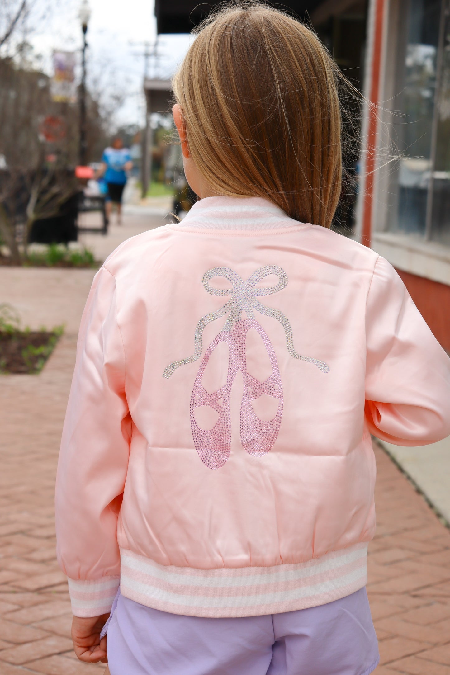 Kids- Stoned Ballet Satin Bomber