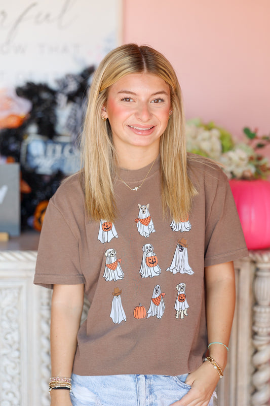 Ghosts dog shirt