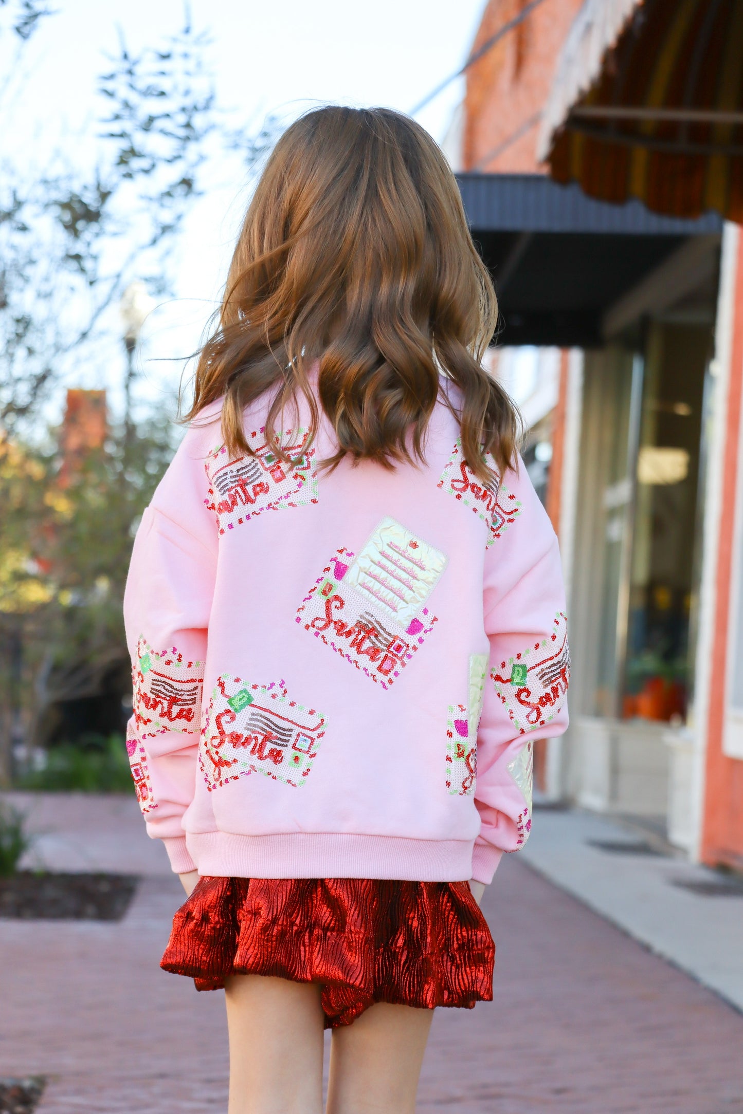 QOS KIDS Letter To Santa Sweatshirt
